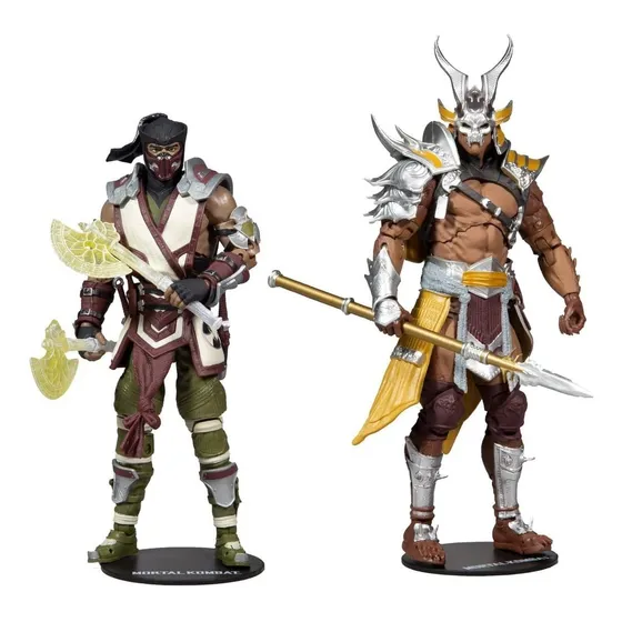 Figura Sub Zero Vs Shao Khan Mortal Kombat 11 Mcfarlane Toys