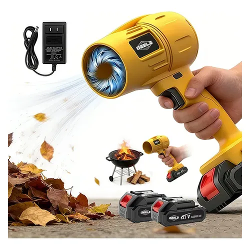 Soprador Turbo Portátil iiGenai MS-627-1 Recarregável 2 Baterias