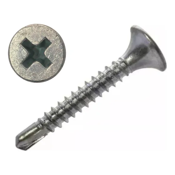 Tornillo Volcanita 6 X 2 Punta Broca 500un