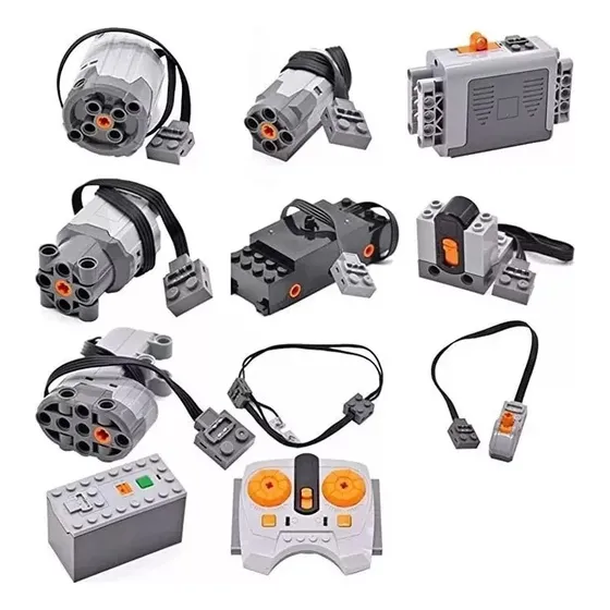 Conjunto De Motor Técnico, Compatível Com Lego Technic