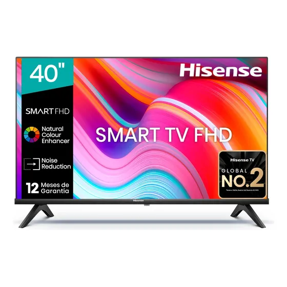 Smart Tv 40a4k 40 Pulgadas Led Negro Hisense 220v