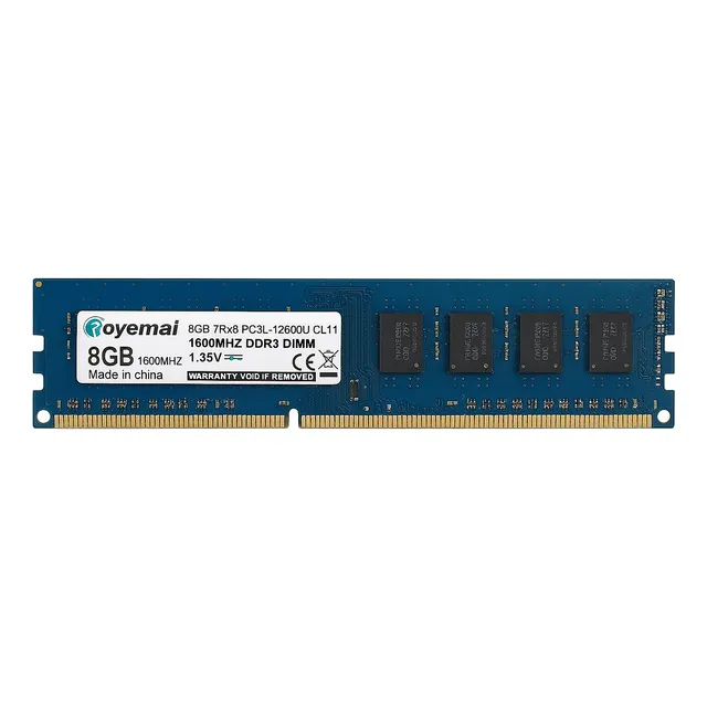 Memoria Ram 8gb Ddr3 1600mhz Pc3l Royemai Cl11 1.35v