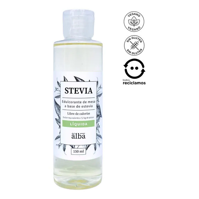 Stevia Líquida 150 Ml - Del Alba