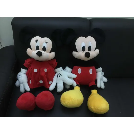 Peluche De Minnie Y Mickey 65cm De Largo