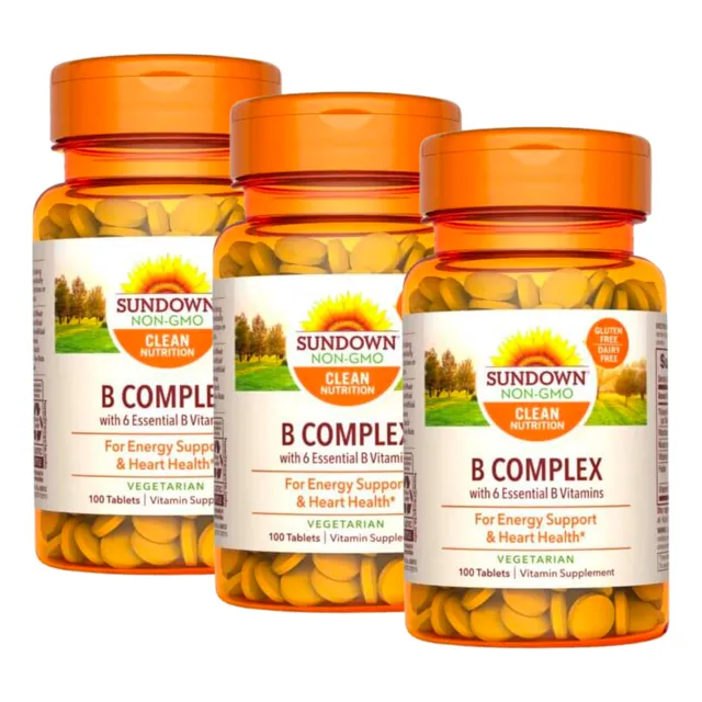 B-complex Complejo B Sundown -  Pack De 3
