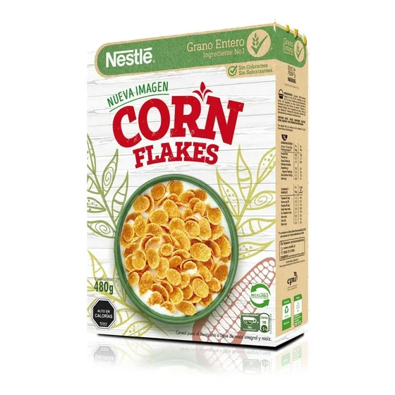 Cereal Corn Flakes Nestlé Hojuelas De Maiz 480 G