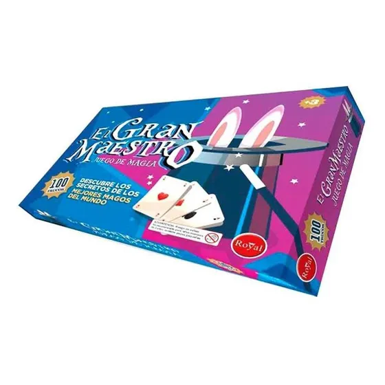 Juego De Magia El Gran Maestro 100 Trucos Con Accesorios