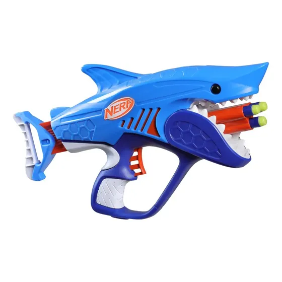 Nerf Junior Wild Sharkfire, Lanzadardo Con 8 Dardos Nerf Eli Azul | Cuotas sin interés