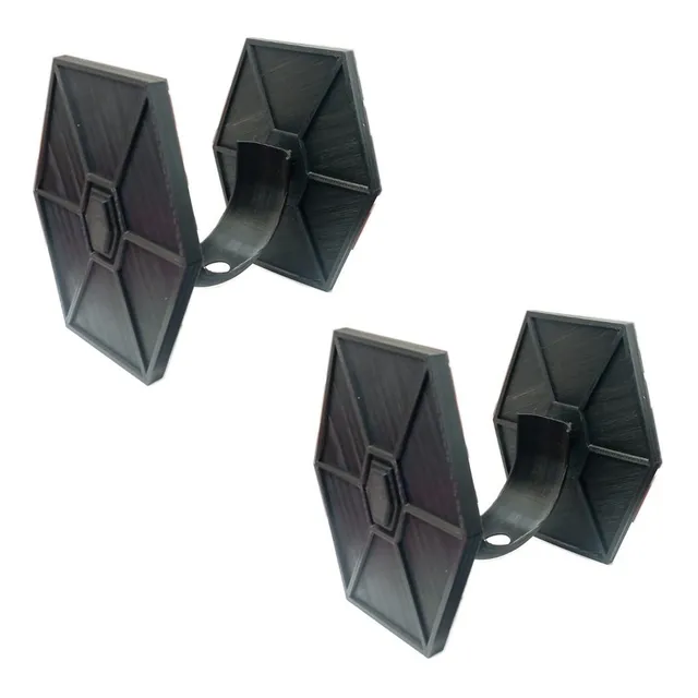 Alexa Starwars Para Adornar, Mxgxs-002, 2 Pzs,15x15x12c Color Negro