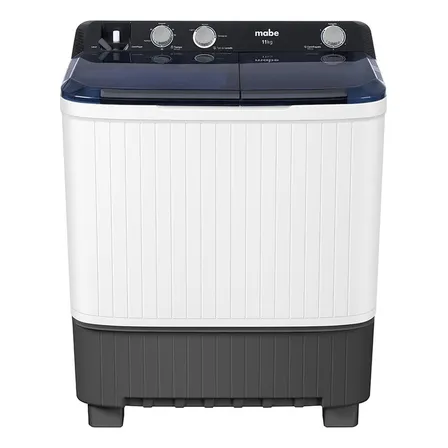 Lavadora Semiautomática Propela 11 Kg Blanca Mabe Lmd1123hbab0