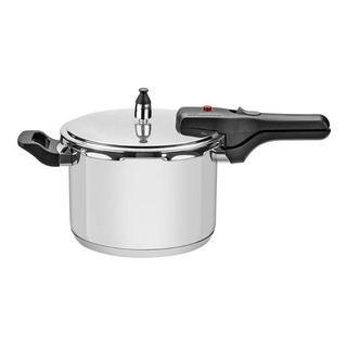 Panela De Pressão 4,5l Aço Inox Linha Brava - Tramontina Panela De Pressão 4,5l Aço Inox Linha Brava - Tramontina