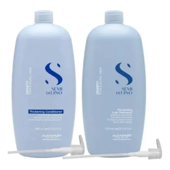 Shampoo Y Acondicionador Alfaparf Density Kit Cabello Fino