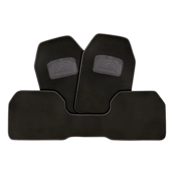 Tapete Alfombra Universal Comfort Simoniz Full Equipo Negro 