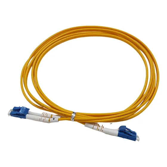 Patch Cord Fibra Óptica Lc Lc Upc Duplex 2 Metros 5 Unds.