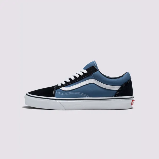 Tenis Clásicos Azul Marino Old Skool Vans Vans