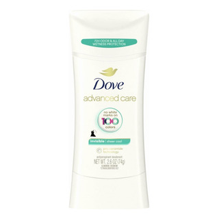 Dove Advanced Care Invisible Antiperspirant Deodorant Stick Dove Advanced Care Invisible Antiperspirant Deodorant Stick
