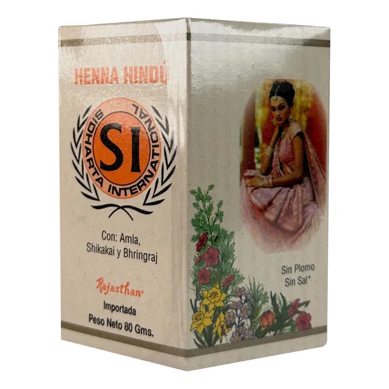 Henna Hindú Tinte Natural Chocolate 80gr