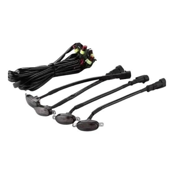 Luces Led Amarillas Lujo Para Persiana Parrilla Tipo Ford X4