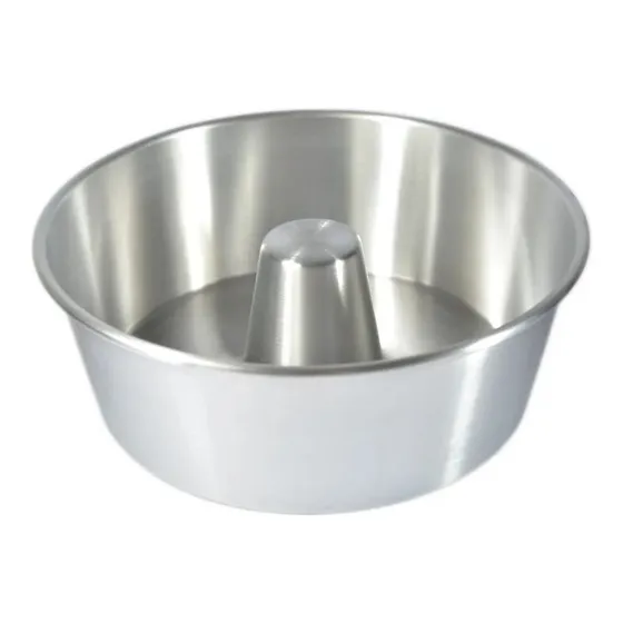 Forma Assadeira De Bolo Redonda Com Furo 20 Cm