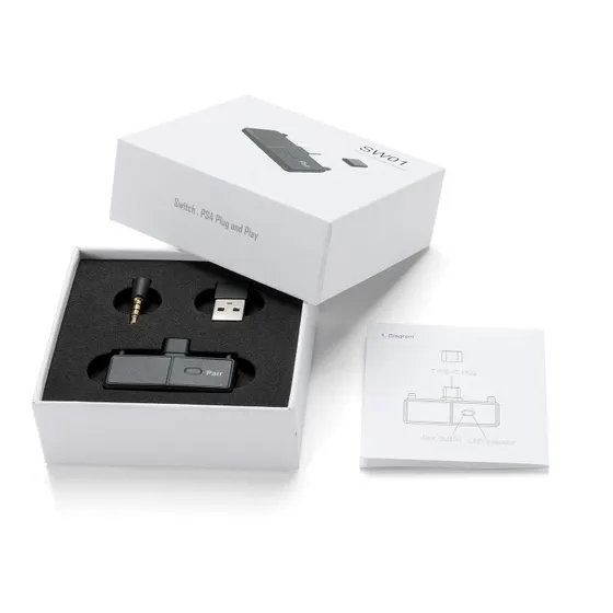 Adaptador Transmisor Audio Bluetooth Conector Usb Type-c