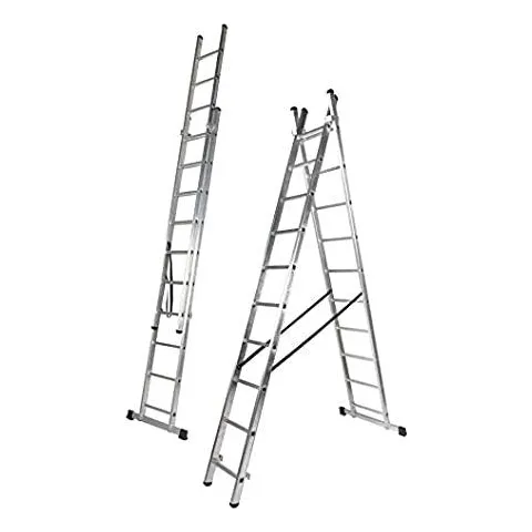 Alquiler Escalera Extensible Y Tijera 24esc. Aluminio U R U