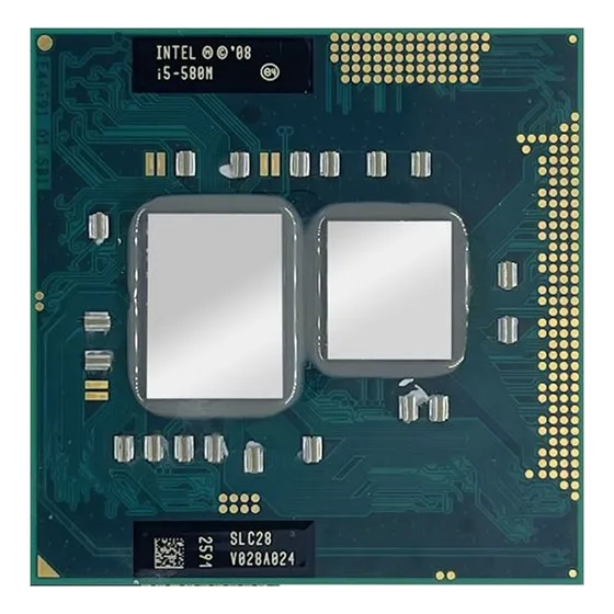 Processador gamer Intel Core i5-580M CN80617005487AD de 2 núcleos e 3.3GHz de frequência com gráfica integrada
