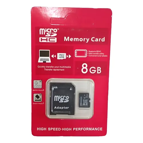 Sony Memoria Micro Sdhc 8gb C/4 Adap/sd Hd Sr-8a4 Ecoffice