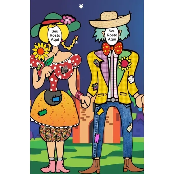 Lona Display Para Festa Junina Caipira 