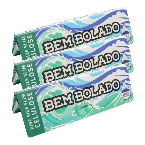 3 Sedas Transparente Bem Bolado King Size Slim 3 Unidades