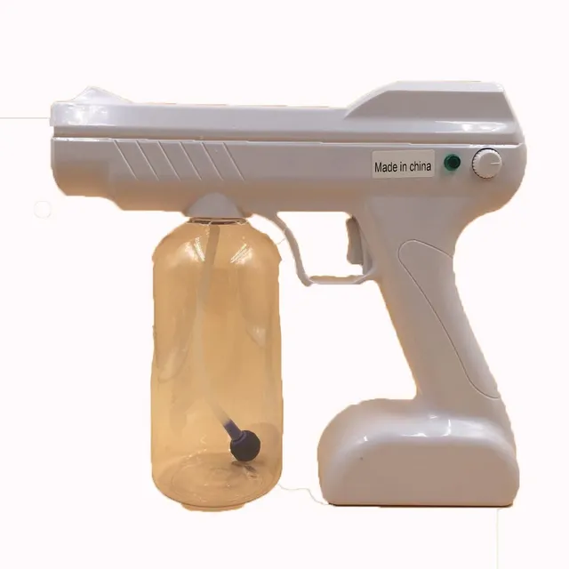 Pistola Sanitizante Nano Pulverizador Con Luz Uv Inalámbrica