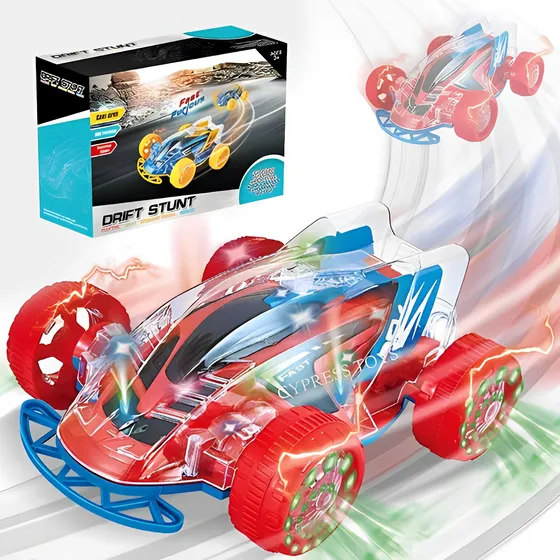 Carro Xdazzle Light De Juguete De Giro 360° Luz/sonido