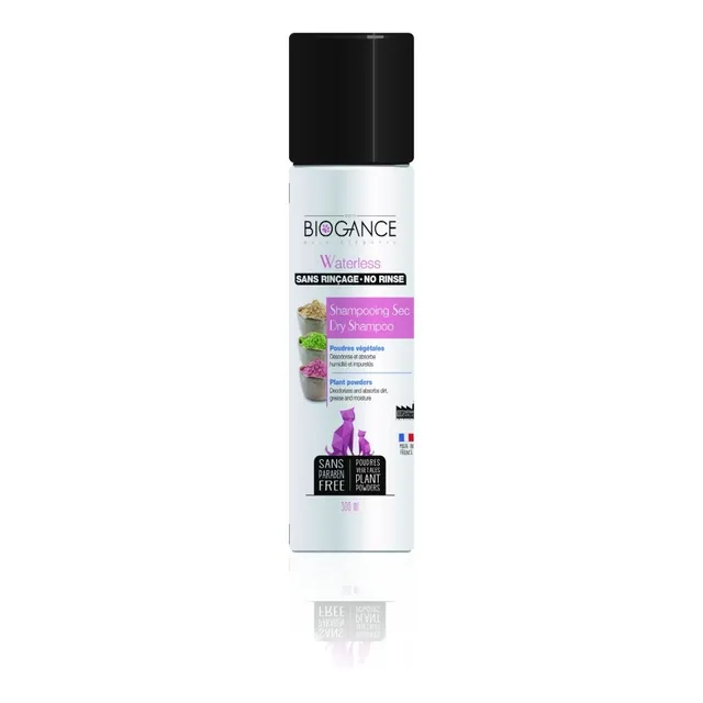 Shampoo En Seco Gatos 300 Ml (waterless Cat), Biogance