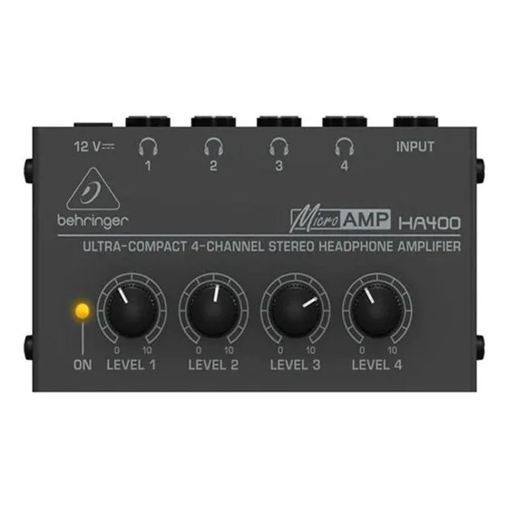 Amplificador De Fone Behringer Ha400 Powerplay Microamp 127V