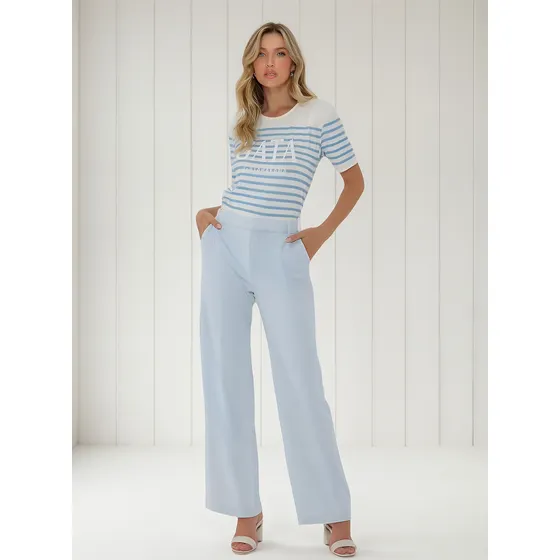 Calça Jeans Wide Leg Gatabakana