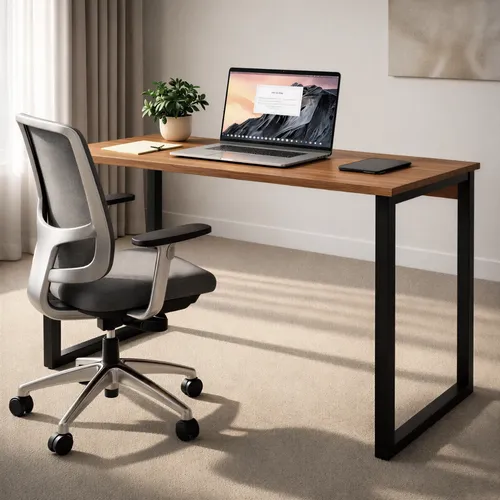 Mesa Gamer Geek 105x45cm Tampo Octogonal Estilo Moderno Futurista