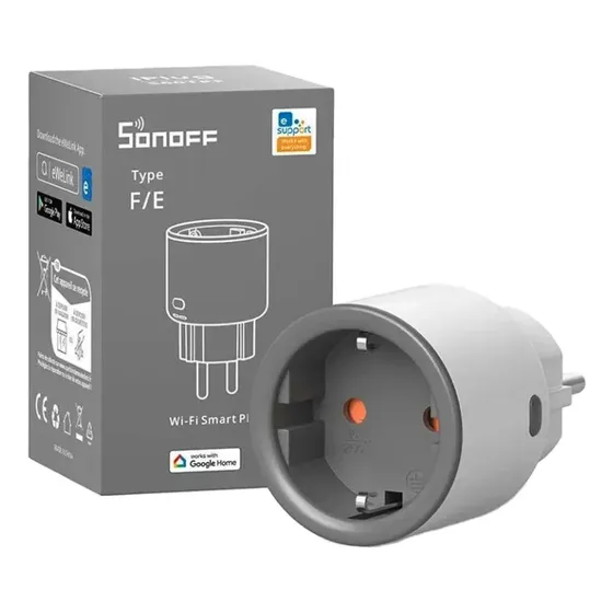 Enchufe Inteligente Sonoff S60 Control Remoto Y Seguridad.