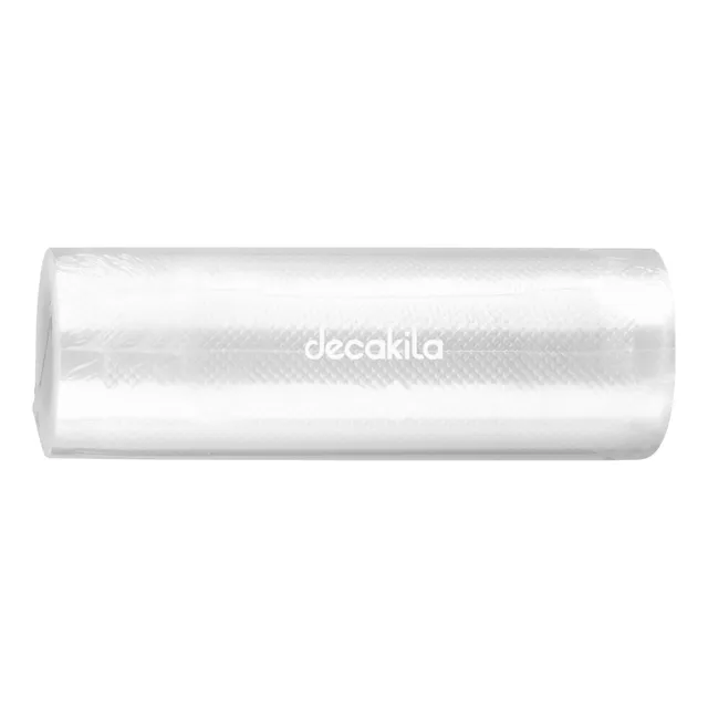 Rollo Para Envasado Al Vacío 2pcs 15x500cm Blanco Decakila