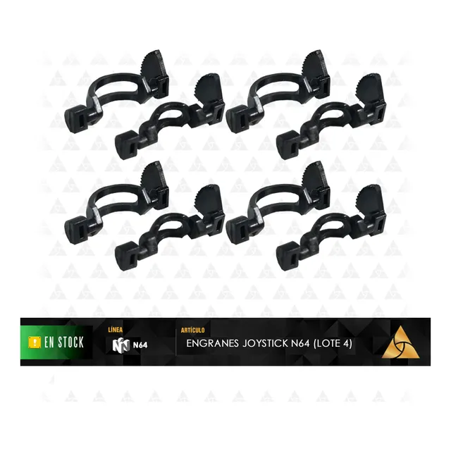 [ 4x Engranes Para Control Nintendo 64 ] Joystick 64 Tracia