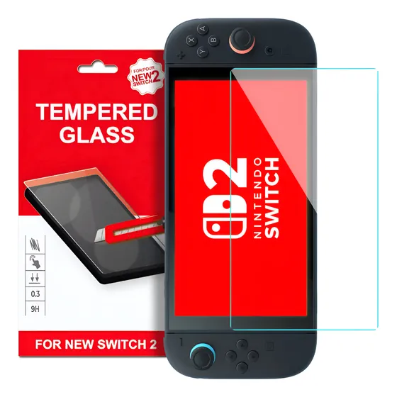 Protector Lamina De Vidrio Templado Para Nintendo Switch 2