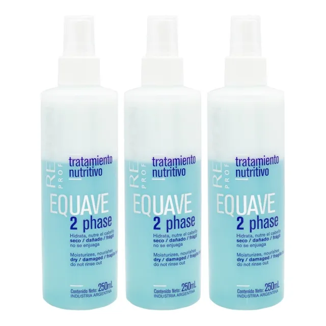 Revlon Equave 2 Phase Pack X3 Acondicionador Sin Enjuague