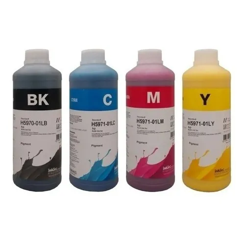 Kit 4 Litros Tinta Inktec Hp H5970 Pigment. 8100 8600 8610 