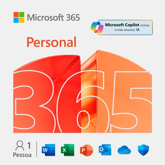 Microsoft Office 365 Personal 1 Usuário + 1tb - Digital