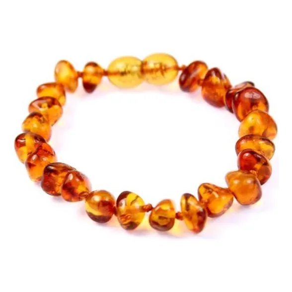 Silveramber Jewellery Pulsera Tobillera De Ámbar Báltico .