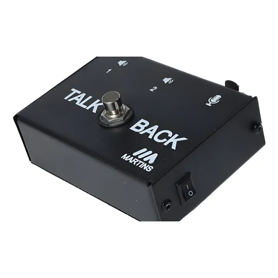 Pedal Martins T B -3 Talkback  Direção Comunicação Musical