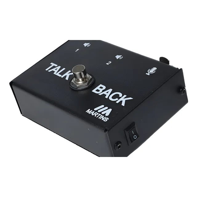 Pedal Martins T B -3 Talkback  Direção Comunicação Musical