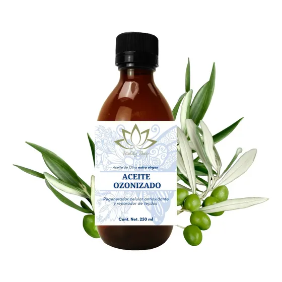 Aceite Ozonizado Regenera Elimina Manchas Antioxidante 250ml