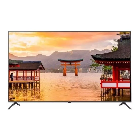 Smart TV de 65" Aiwa AW65B4K con pantalla LED 4K color gris