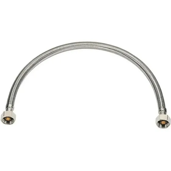 Canilla Lavamanos Quality Metal 1/2x1/2 60cm Gtia 10 Años