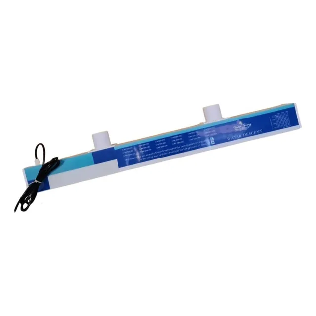 Cascada Acrílica Luces Colores Led Rgb 120 Cm Para Piscina