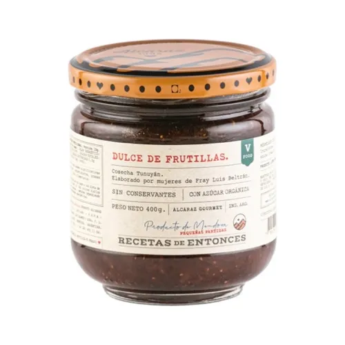 Pack X2 Dulce De Frutillas X400gr Sin Conservantes